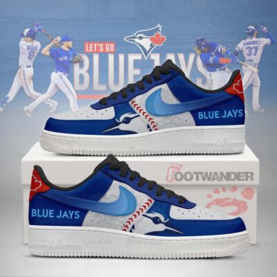 Toronto Blue Jays MLB AF1 Low Top Shoes