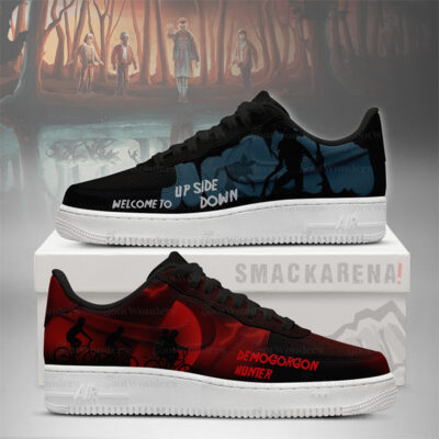 Upside Down Stranger Things AF1 Shoes