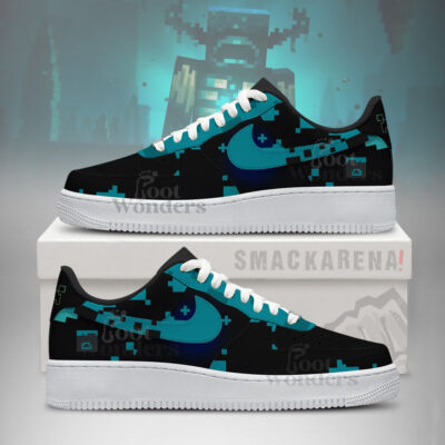 Warden Minecraft AF1 Shoes