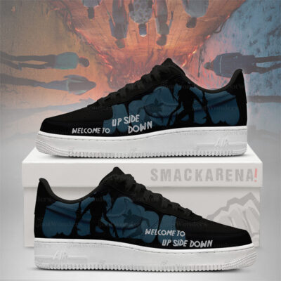 Welcome to Upside Down Stranger Things AF1 Shoes Version 2