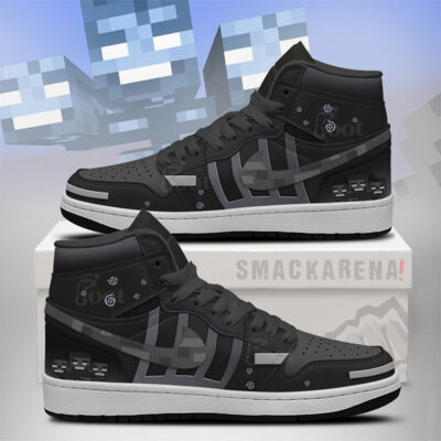 Wither Minecraft AJ1 High Shoes