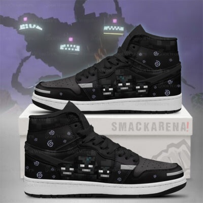 Wither Minecraft AJ1 Style Shoes Version 2