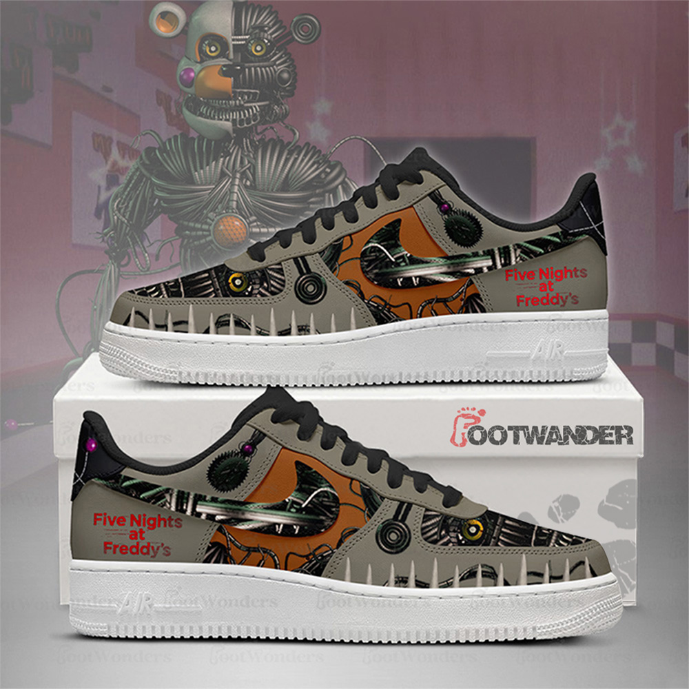 Yenndo Five Nights At Freddy's AF1 Shoes