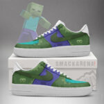 Zombie Minecraft AF1 Low Shoes