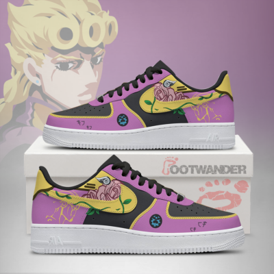 Giorno Giovanna JoJo's Bizarre Adventure AF1 Shoes