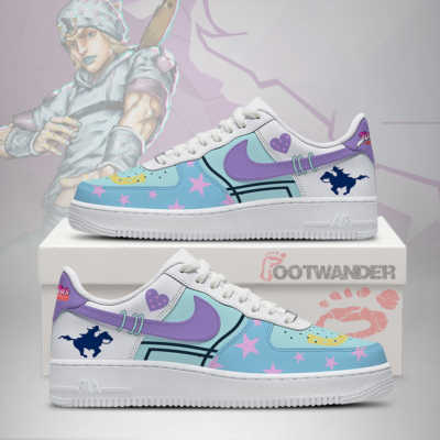 Johnny Joestar V.2 JoJo's Bizarre Adventure AF1 Shoes
