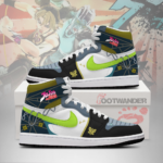 Jolyne Cujoh V.1 JoJo's Bizarre Adventure AJ1 High Shoes
