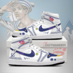 Josuke Higashikata JJL V.1 JoJo's Bizarre Adventure AJ1 High Shoes