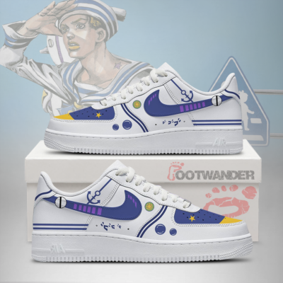 Josuke Higashikata JJL JoJo's Bizarre Adventure AF1 Shoes