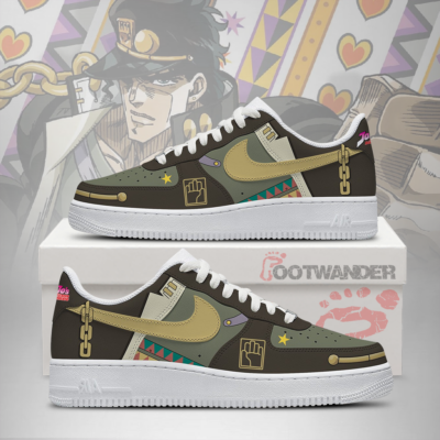 Jotaro Kujo V.2 JoJo's Bizarre Adventure AF1 Shoes