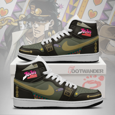 Jotaro Kujo JoJo's Bizarre Adventure AJ1 Shoes