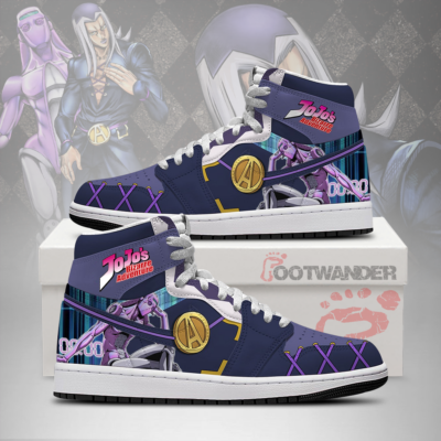 Leone Abbacchio V.2 JoJo's Bizarre Adventure AJ1 High Shoes