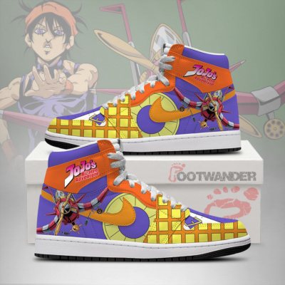Narancia Ghirga V.2 JoJo's Bizarre Adventure AJ1 High Shoes