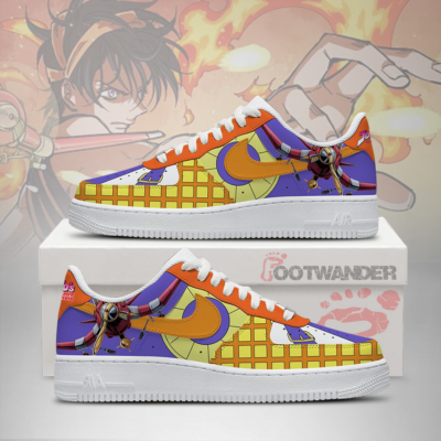 Narancia Ghirga V.2 JoJo's Bizarre Adventure AF1 Shoes