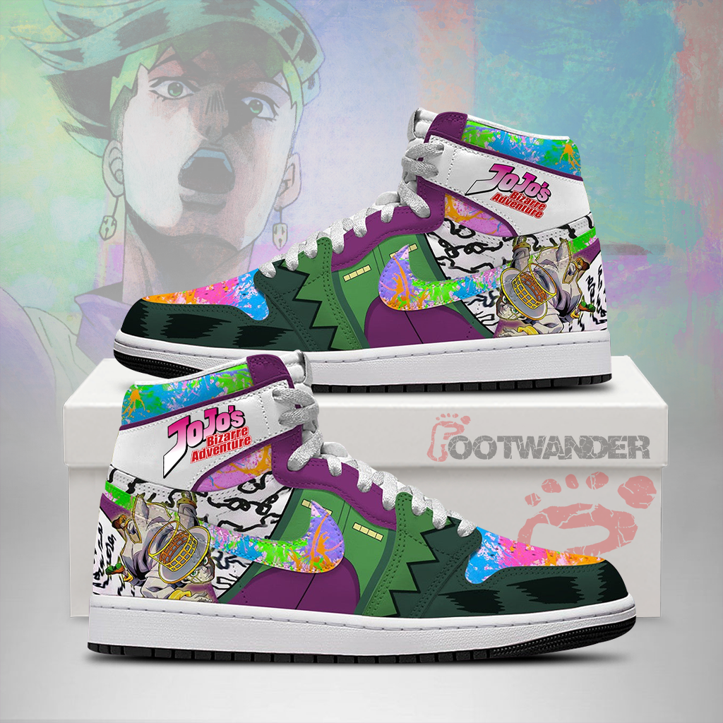 Rohan Kishibe V.2 JoJo's Bizarre Adventure AJ1 High Shoes