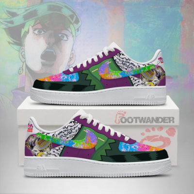 Rohan Kishibe V.2 JoJo's Bizarre Adventure AF1 Shoes