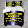 A Long Time Ago In A Galaxy Far Star Wars Bedding Set