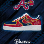 Atlanta Baseball Version 2 AF1 Shoes