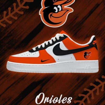 Baltimore Baseball AF1 Shoes