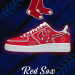 Boston Baseball Version 2 AF1 Shoes