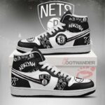 Brooklyn Nets NBA AJ1 High Shoes