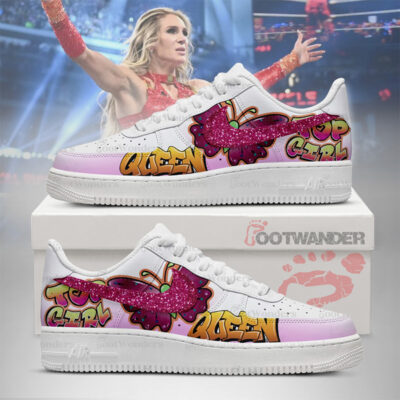 Charlotte Flair WWE Survivor Series AF1 Shoes