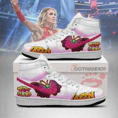 Charlotte Flair WWe Survivor Series AJ1 Shoes