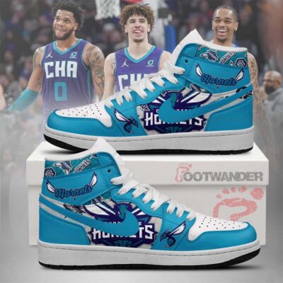 Charlotte Hornets NBA AJ1 High Shoes