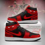 Chicago Bulls NBA AJ1 High Shoes