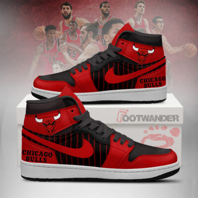 Chicago Bulls NBA AJ1 High Shoes