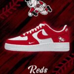 Cincinnati Baseball AF1 Shoes