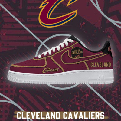 Cleveland Basketball Version 4 AF1 Low Shoes
