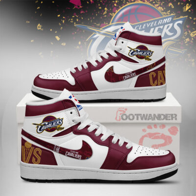 Cleveland Cavaliers NBA AJ1 High Shoes
