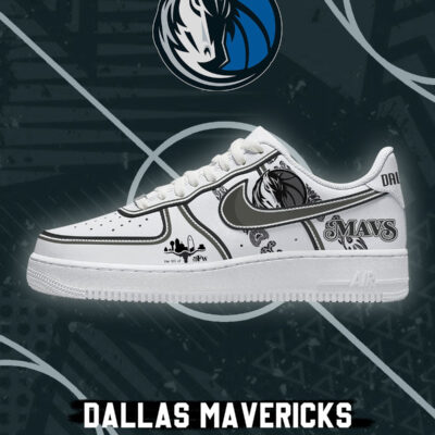 Dallas Basketball Version 2 AF1 Low Shoes