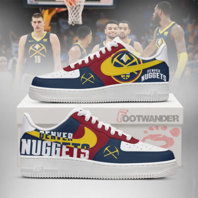 Denver Nuggets NBA AF1 Shoes Version 2
