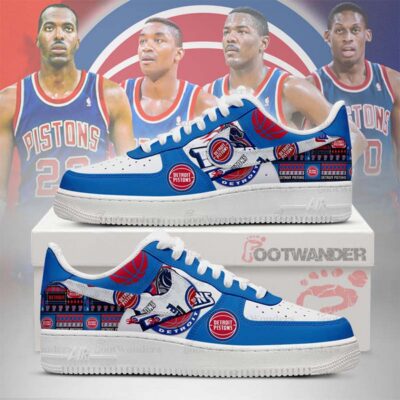 Detroit Pistons NBA AF1 Shoes