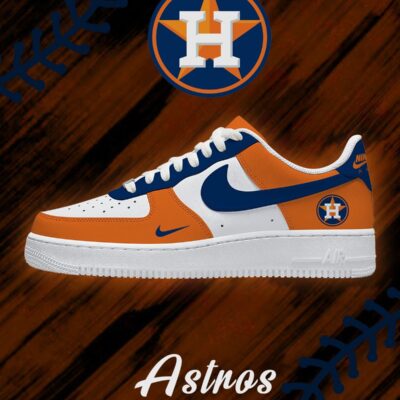 Houston Baseball AF1 Shoes