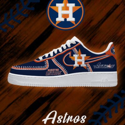 Houston Baseball Version 2 AF1 Shoes