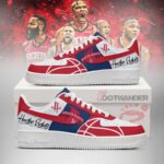 Houston Rockets NBA AF1 Shoes Version 1