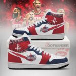 Houston Rockets NBA AJ1 High Shoes Version 1
