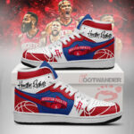 Houston Rockets NBA AJ1 High Shoes Version 2