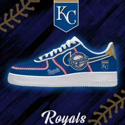 Kansas City Baseball Version 2 AF1 Shoes