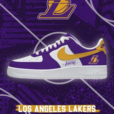 Los Angeles Basketball AF1 Low Shoes