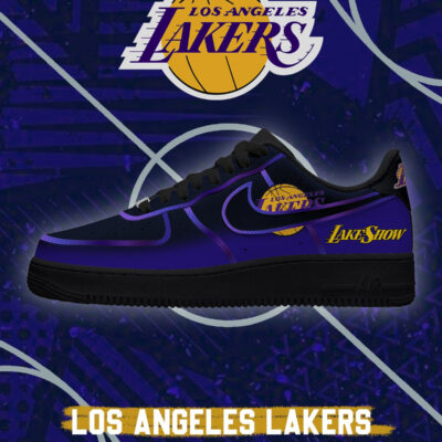 Los Angeles Basketball Version 2 AF1 Low Shoes