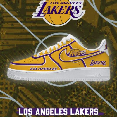 Los Angeles Basketball Version 3 AF1 Low Shoes
