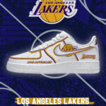 Los Angeles Basketball Version 4 AF1 Low Shoes