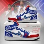 Los Angeles Clippers NBA AJ1 High Shoes Version 2