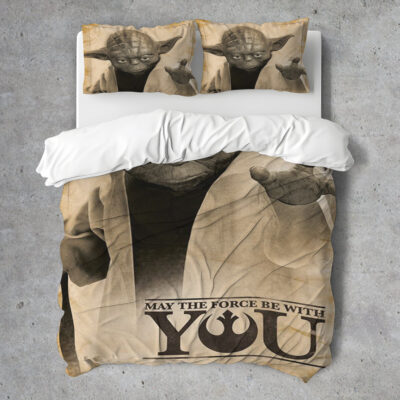 May The Force Be With You Star Wars Bedding Set