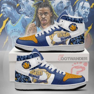 Memphis Grizzlies NBA AJ1 High Shoes