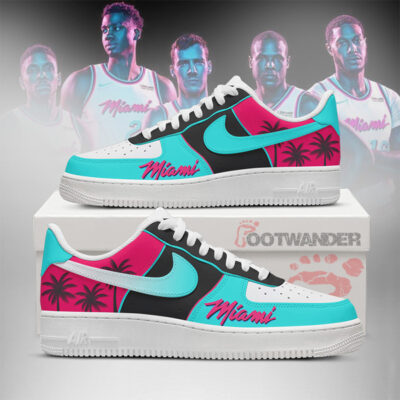 Miami Heat NBA AF1 Shoes